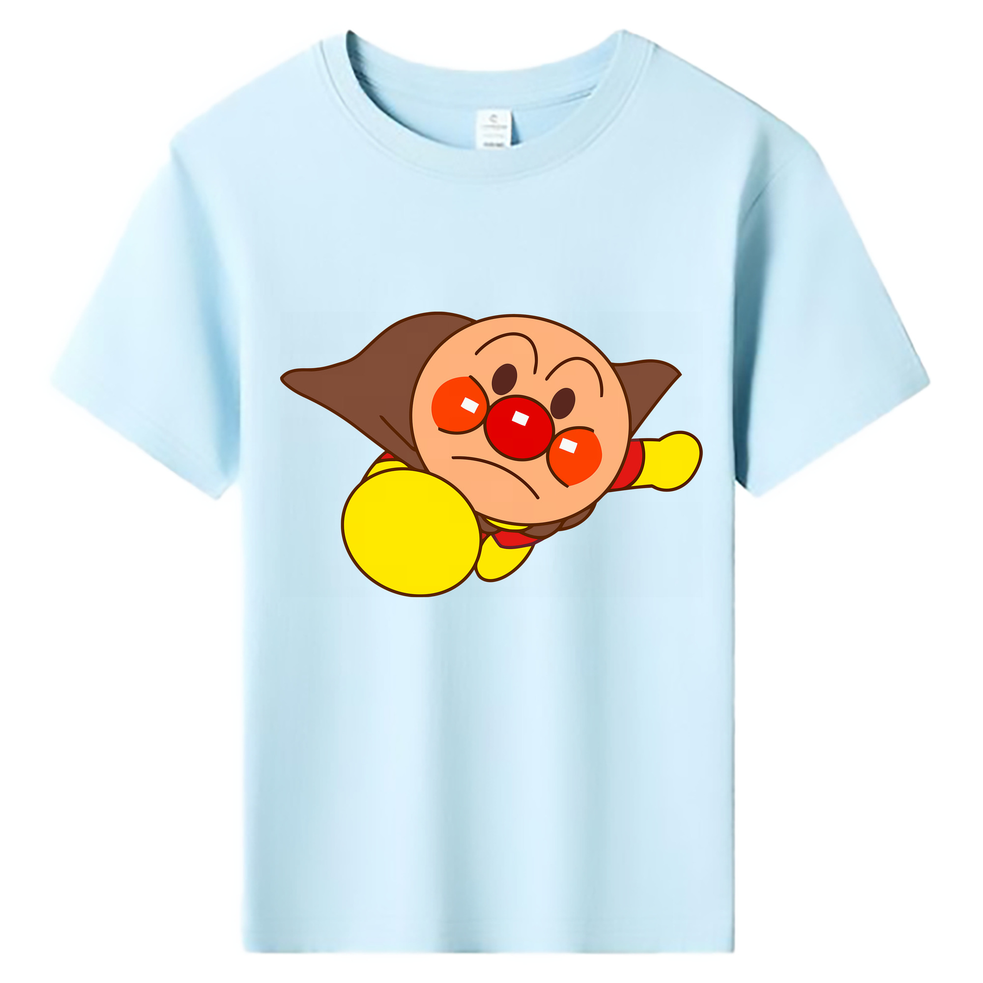 （画像用） アンパンマン Anpanman 綿100％キッズTシャツ（フロントプリント）